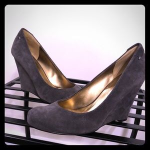 3/$25.  Nine West Grey Wedges